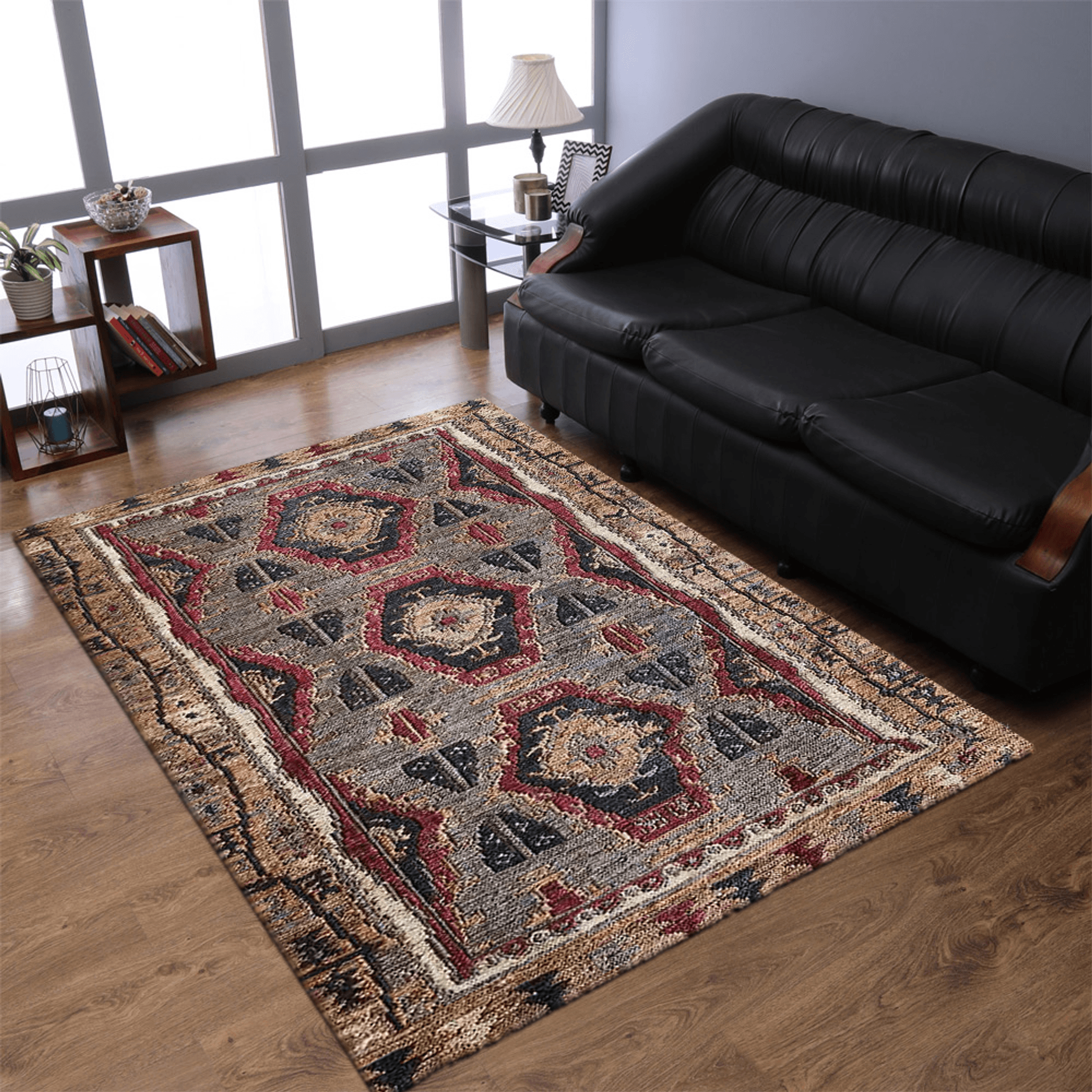 Rugsotic Hand Knotted Sumak Jute Eco-Friendly Area Rug Get My Rugs LLC
