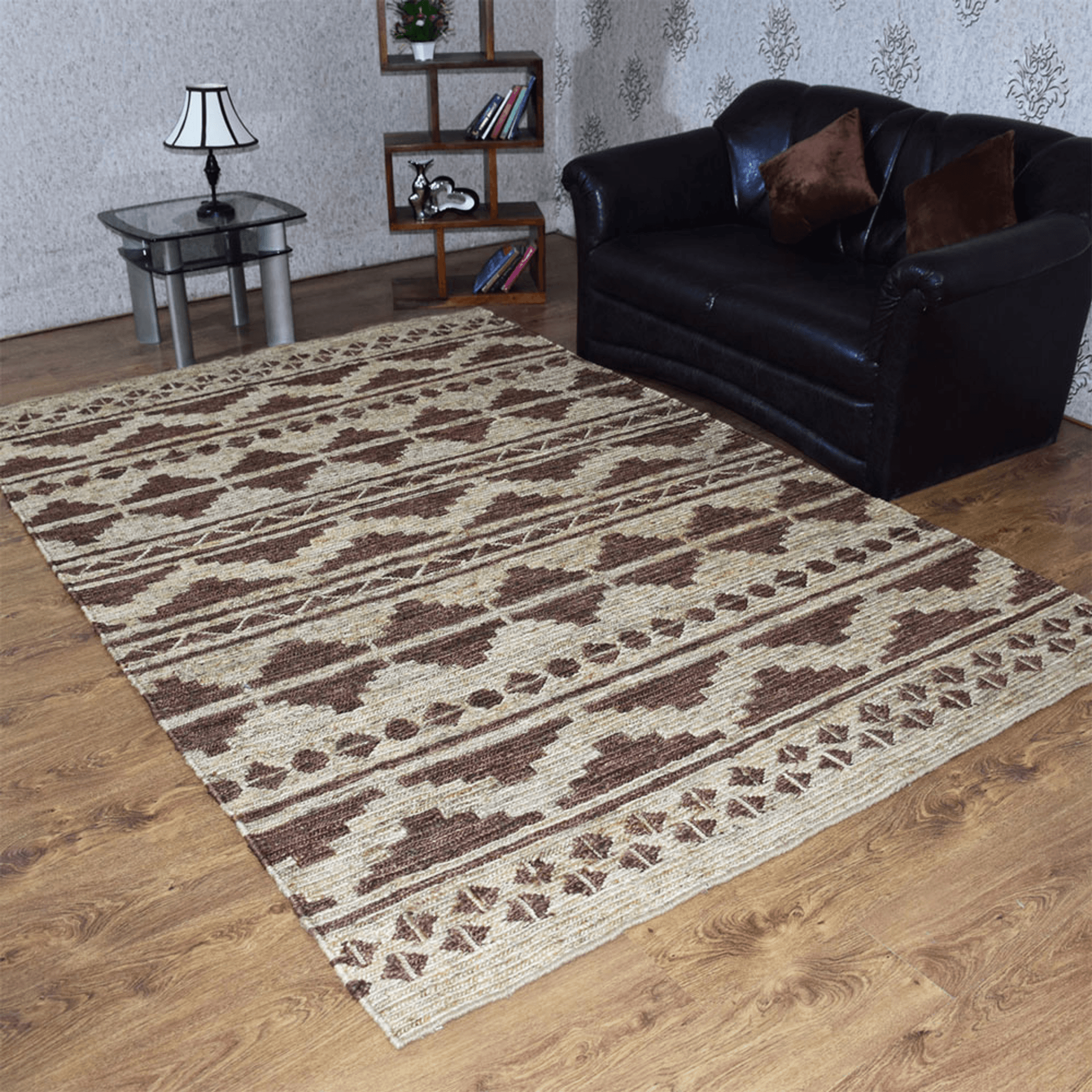 Rugsotic Hand Knotted Sumak Jute Eco-Friendly Area Rug Get My Rugs LLC