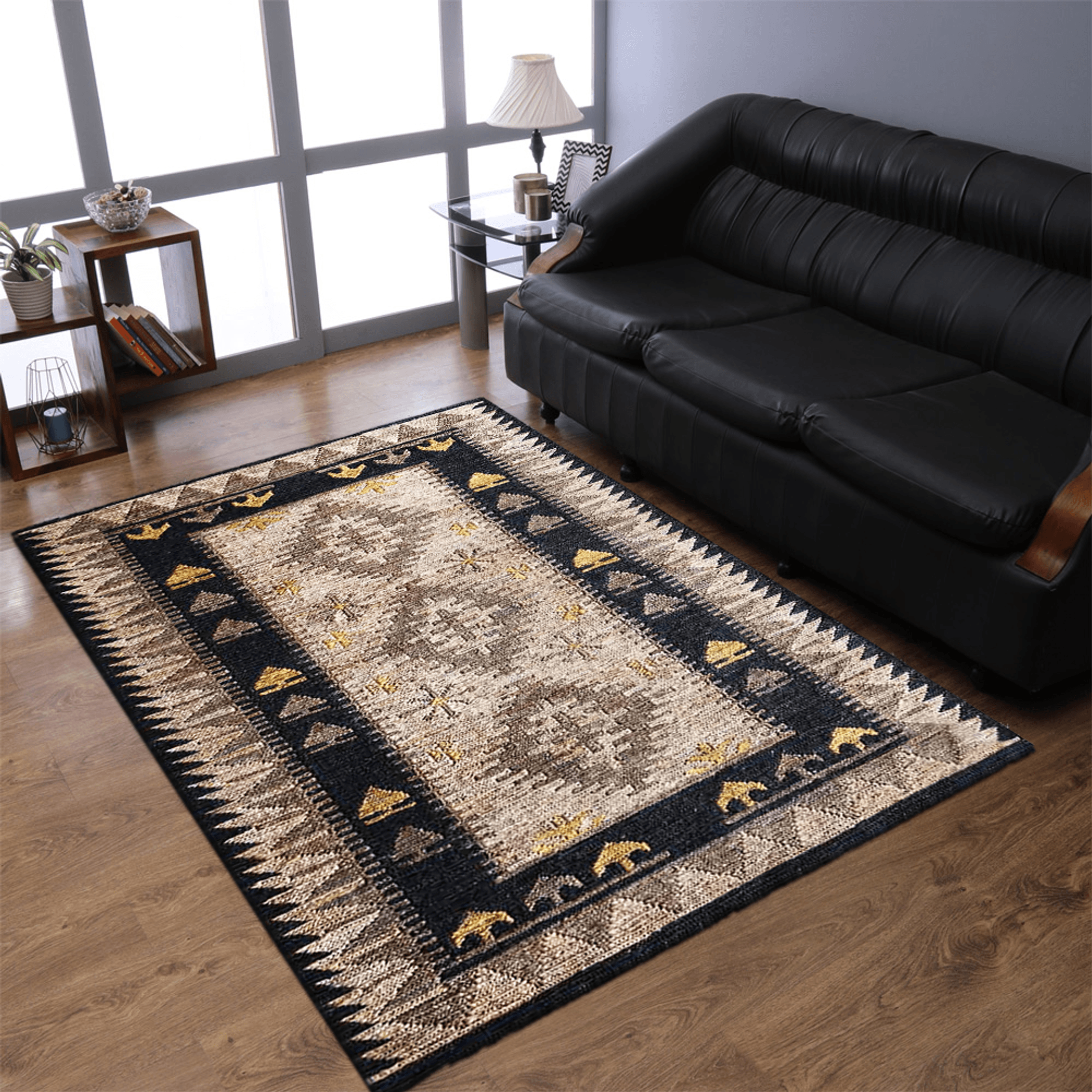 Rugsotic Hand Knotted Sumak Jute Eco-Friendly Area Rug Get My Rugs LLC
