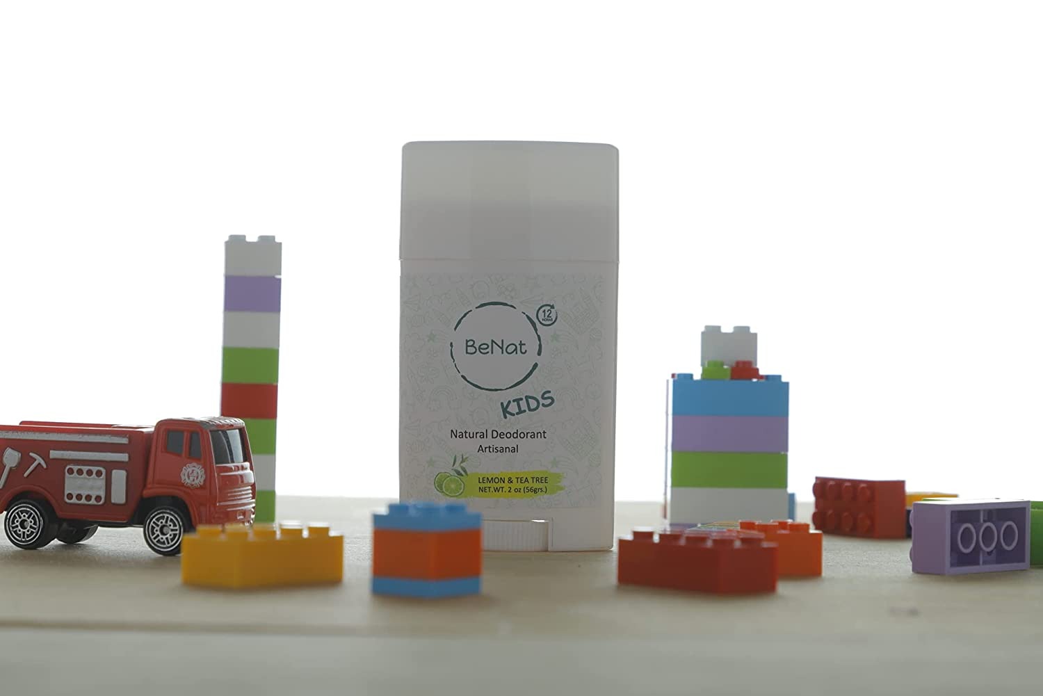 2-Pack all-Natural Deodorants for Kids & Teens BeNat