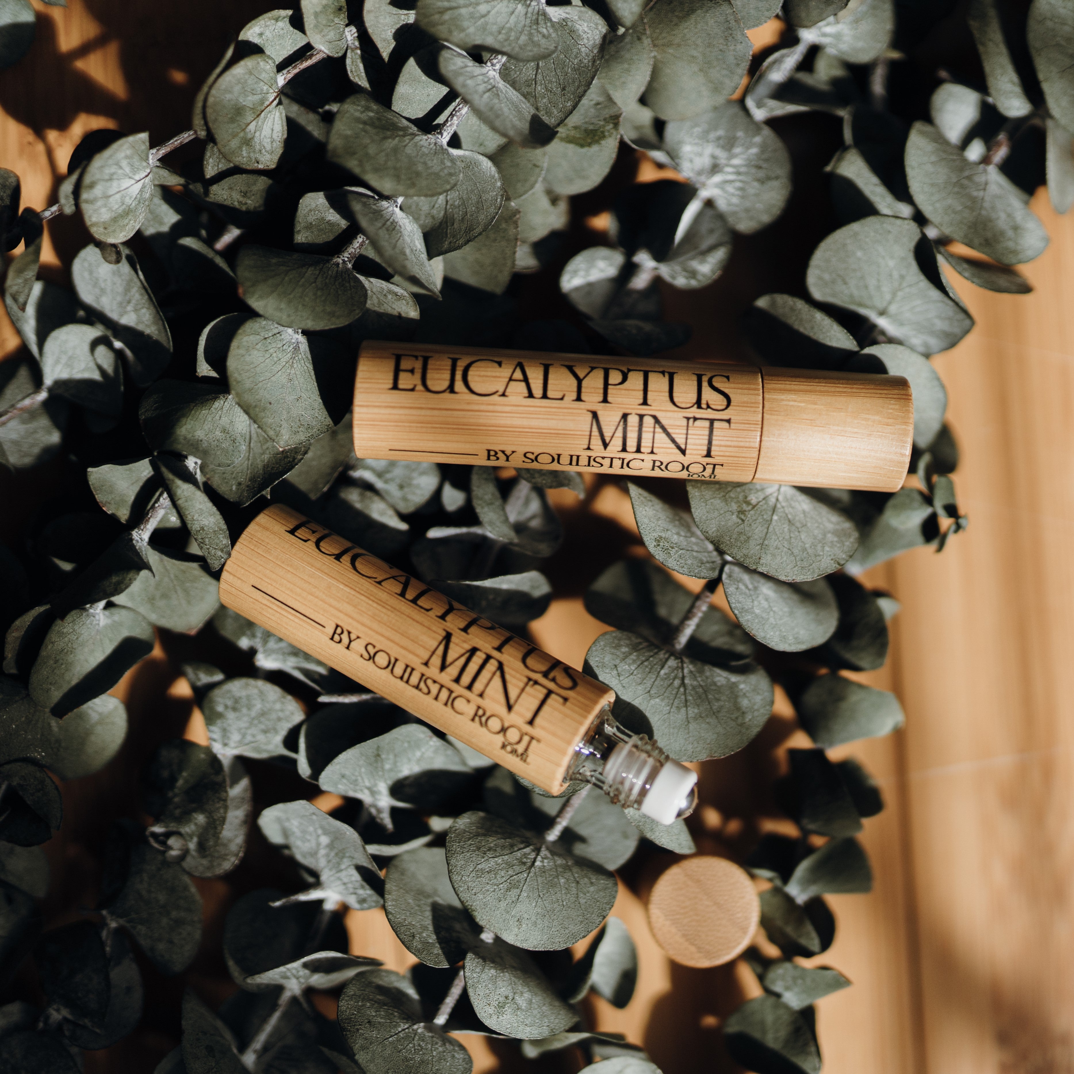 Eucalyptus Mint Bamboo Roller Soulistic Root