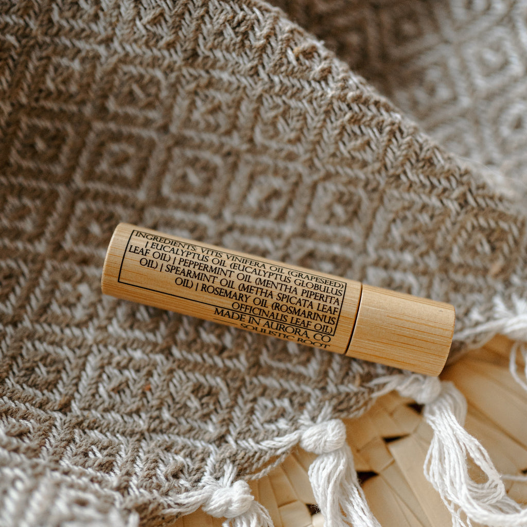 Eucalyptus Mint Bamboo Roller Soulistic Root