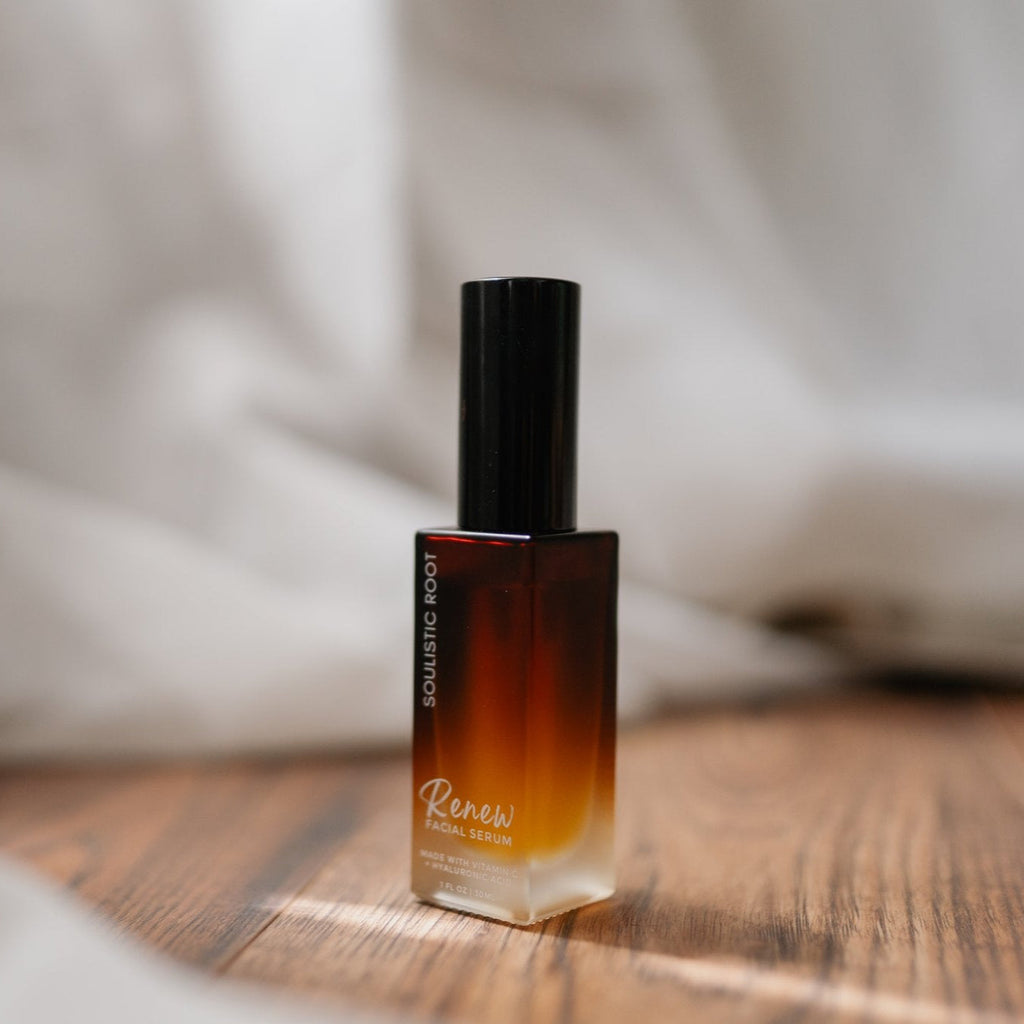 Renew Facial Serum – Hydrating Vitamin C + Hyaluronic Acid Skincare Soulistic Root