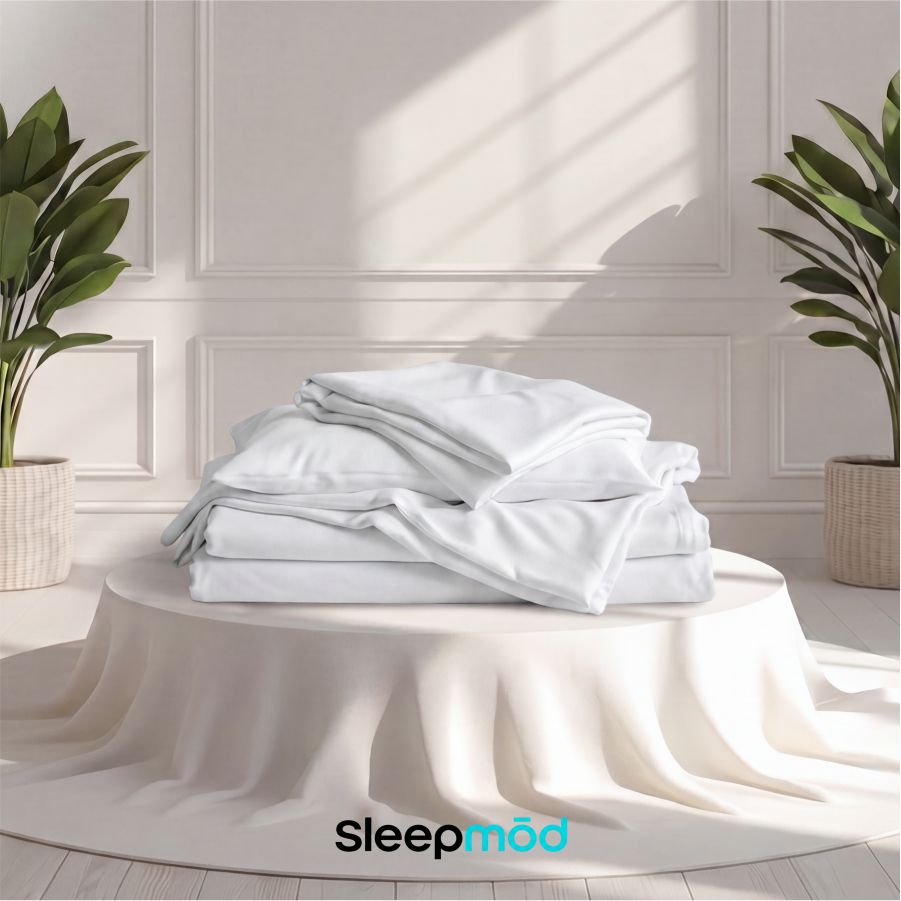 Eucalyptus Silk Sheets – Cooling, Breathable & Hypoallergenic | Luxury Comfort Sleepmōd®