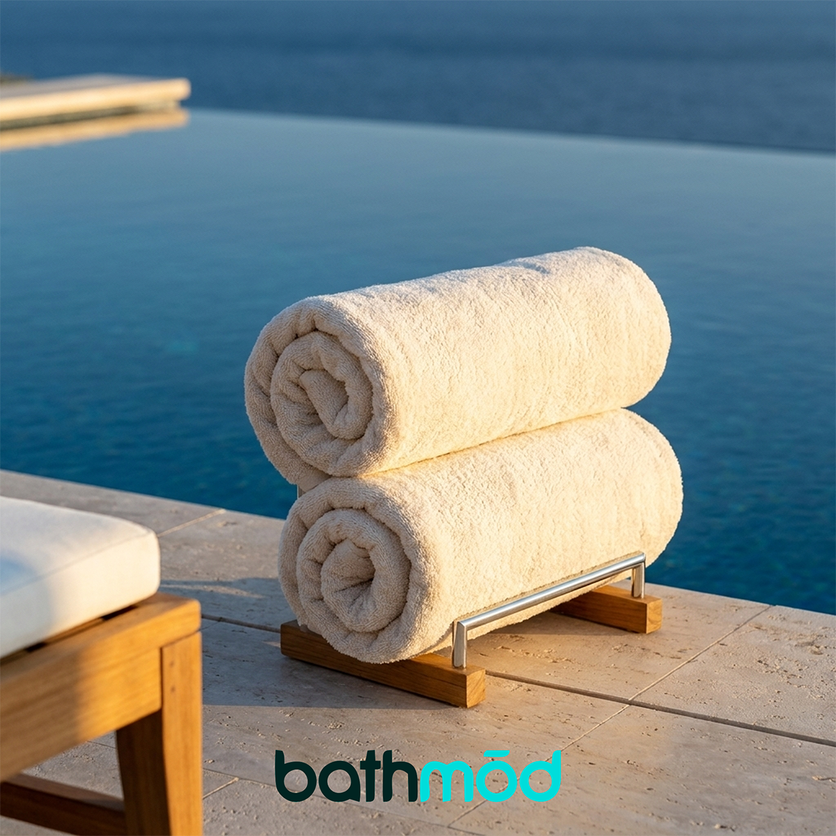 Luxury Organic Bath Sheets (Two Pack) - GOTS Certified, Soft, Eco-Friendly Bathmōd®
