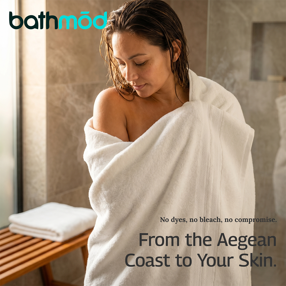 Luxury Organic Bath Towels (Four Pack) Bathmōd®