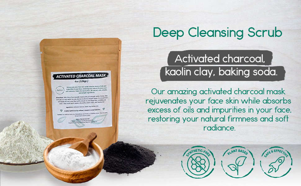Activated Charcoal Mask BeNat