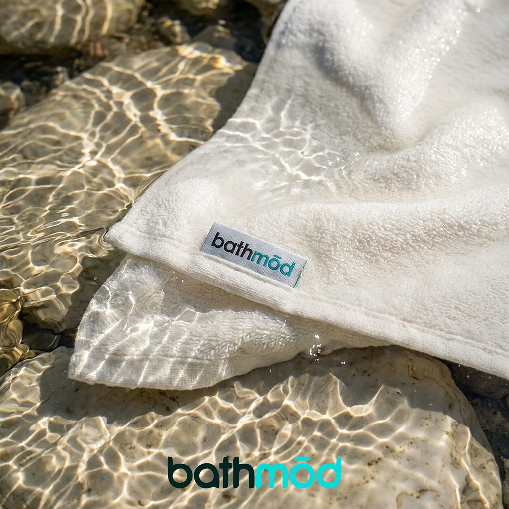 Luxury Organic Bath Sheets (Two Pack) - GOTS Certified, Soft, Eco-Friendly Bathmōd®