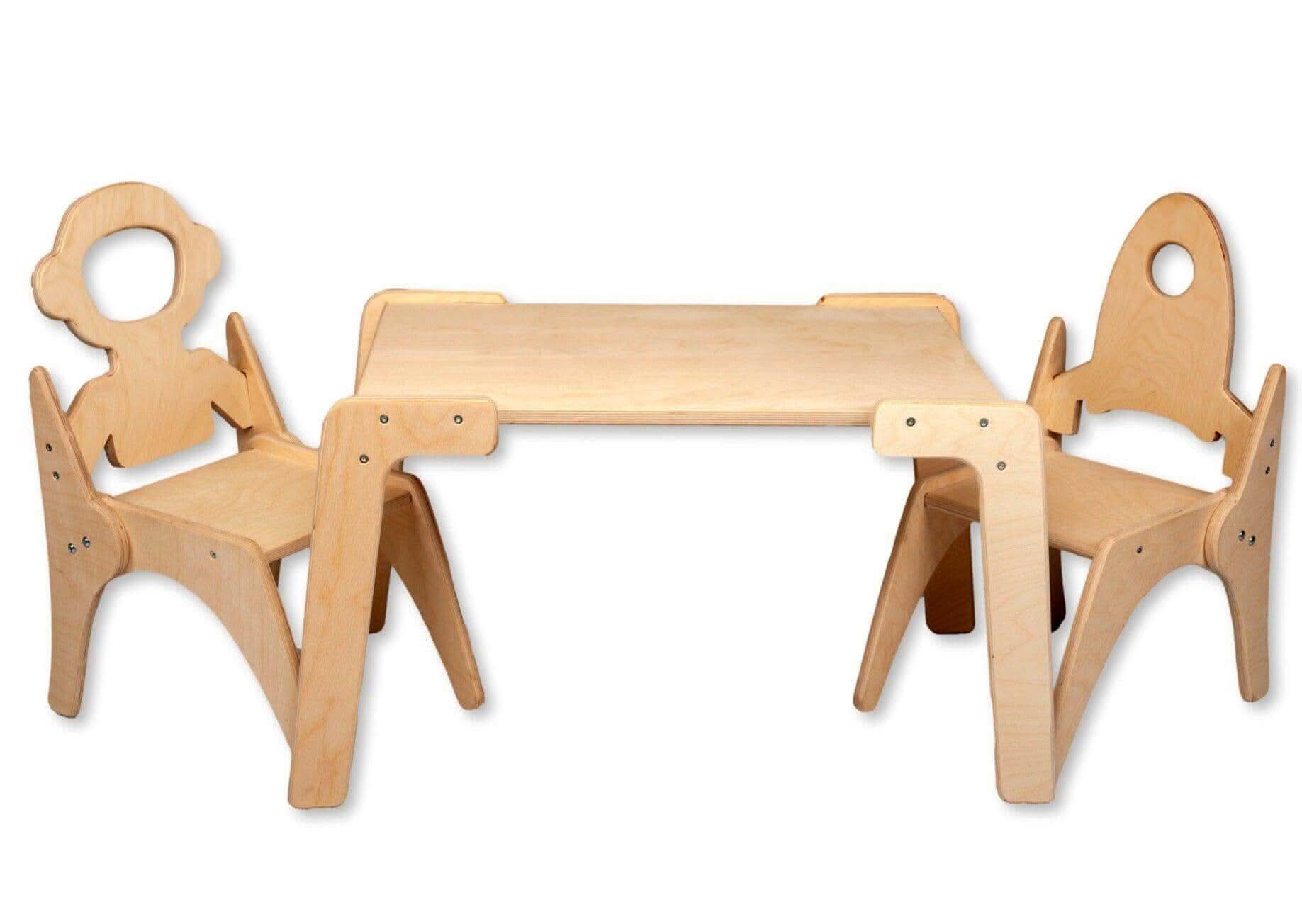 Montessori Table and Chair Set Kidodido